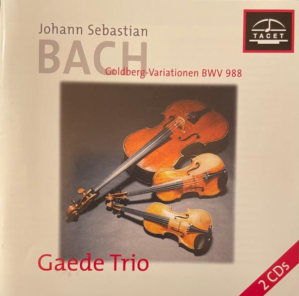 

CD GAEDE TRIO BERLIN; J.S. BACH - Goldberg 70 Tacet 1998 Germany Classical Used