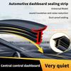 Car Door Rubber Seal Strip Anti-Scratch Protector B Pillar Car Rubber Weatherstrip Auto Door Edge Waterproof Seal Strip