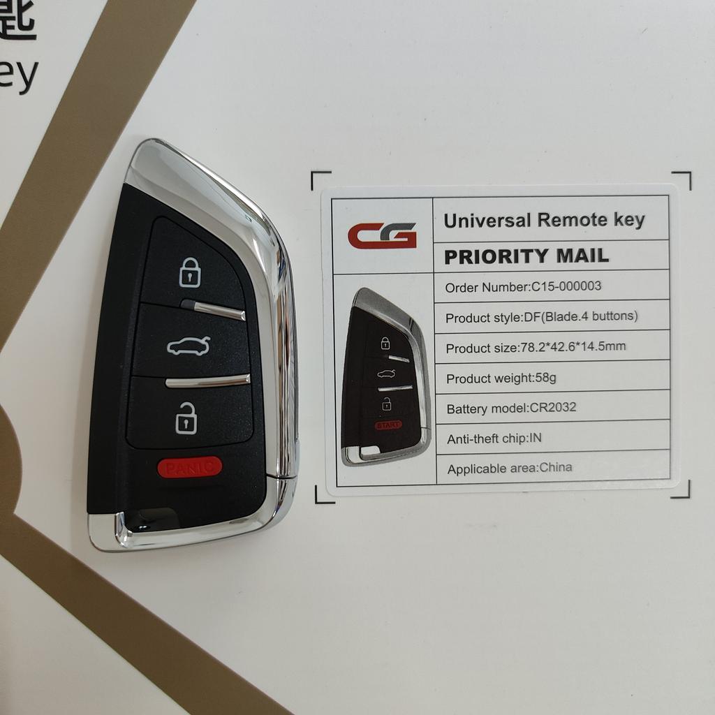 CGDI CG Smart Remote Key CG-C15 works with K2/A2 key Programmer