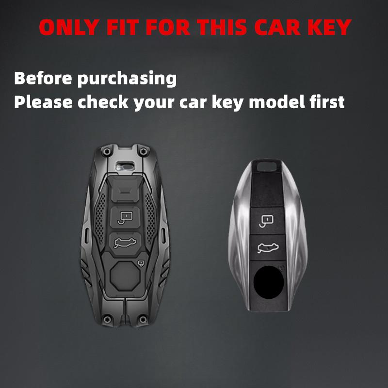 Metal Car Remote Key Cover Case Holder Shell Housing Keyring Keychain Styling Protector Fob for New MG 7 Auto Accessories