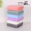 Thickened Coral Fleece Towel: Soft, Absorbent, Lint-Free Bath or Beauty Towel, Hotel Quality.