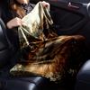 1pc cat flowers blanket Lightweight Flannel Throw for Sofa Bed Travel Camping Livingroom Office Couch Chair
