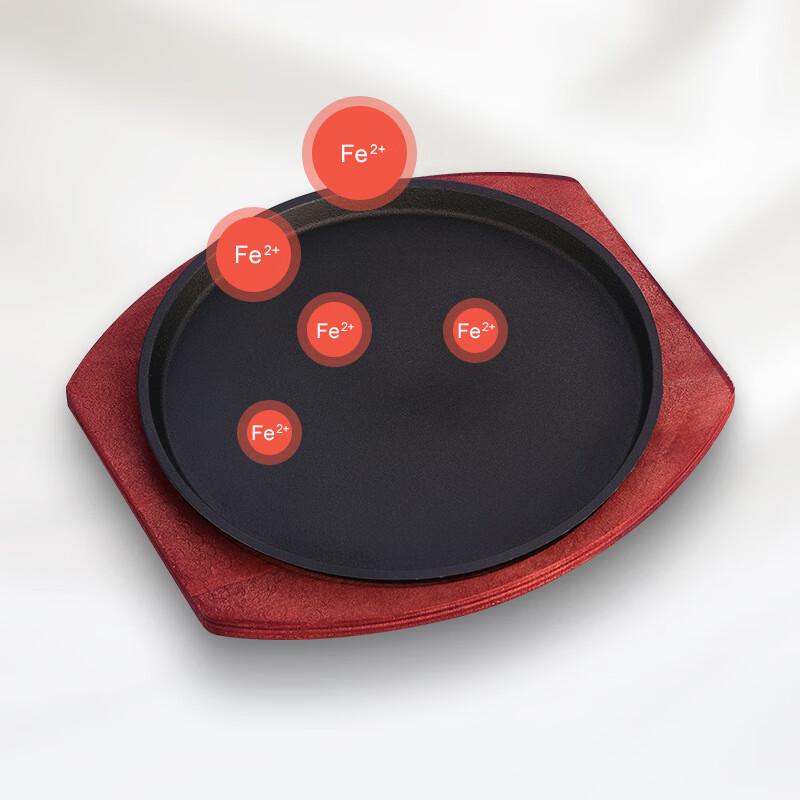 ZISIZ Cast Iron Teppanyaki Grill Plate