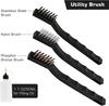 Hunting Gun Cleaning Kit Tool Box Professional Rifle Pistol Clean Brass Brushes Support AK47 9mm Rifle Cleaning Kit All Calibers