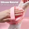 Face Body Silicone Body Scrubber Gentle Exfoliating Massage Bath Brush  Bath Tool