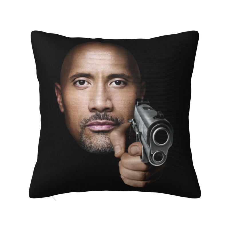 Dwayne The Rock Johnson Collage Cushion Cover X Cm Polyester Soft Throw Pillow Case For Sofa Home Decoration Pillowcase