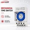 SUL181H Mechanical Timer Switch 24H DIN Rail Time Controller 110-230V AC for Street Light Factory Equipment3
