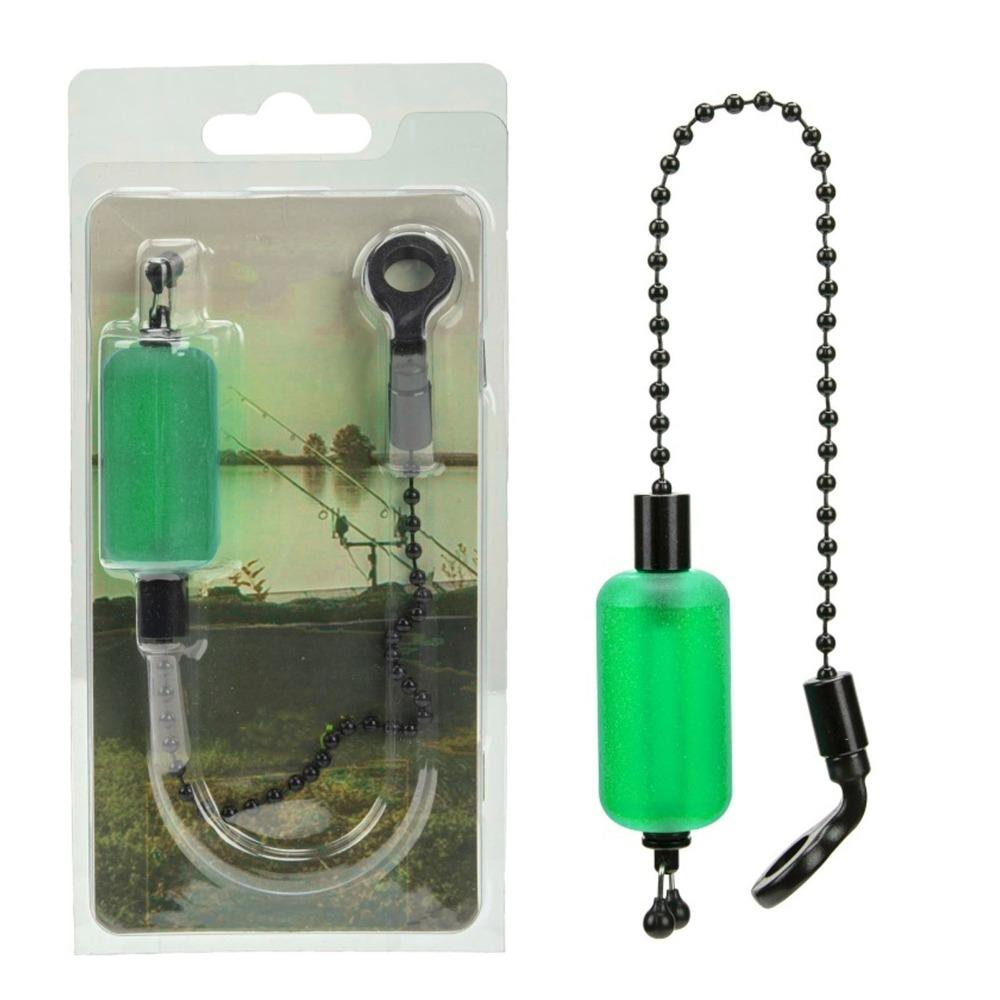 3PCS Iron Fishing Alarm Chain 3 Colors Fishing Alarm Hanger Bite Indicator Alerter  For Carp Fishing