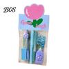 Stationery Gift Set for Girls Flower Set, Macaron Color Correction Tape And Smooth Lightweight Writing Gel Pens, Portable Homework Essentials Students
