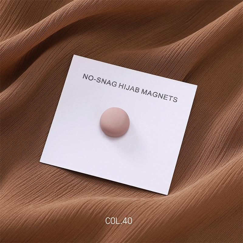 Silná kovová pozlacená magnetická spona na hidžáb Bez jehlic Brož Magnet Bezpečná brož na hidžáb Doplňky na šátek Muslimská sada šperků na šátek