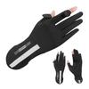 Long Summer Ice Silk Gloves UV Protection Women's Thin Driving Outdoor Riding Flip Touch Screen Gloves