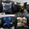 Amine TTo Be Hero X Pillow Case Fashion Square Pillowcase Bedroom Sofa Room Ins Decoration Leisure