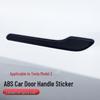 Carbon Fiber Door Handle Stickers for Tesla Model 3/Y: Scratch-Resistant Decorative Accessory