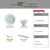 Jingdezhen Porseleinen Servies: Yingqing Linglong Onderglazuur Kom & Bord Set - Makkelijk Schoon te Maken, Hoog Wit, Klaar om als Cadeau te Geven.