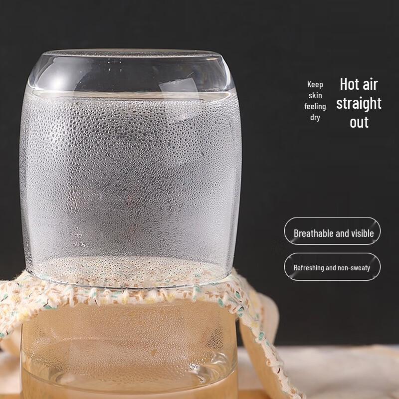 Yalu Women's High Waist Pure Cotton Antibacterial Briefs (3-Pack)