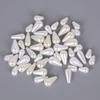 Off-White Perforated Teardrop Imitation Pearl DIY Earrings & Hair Accessories