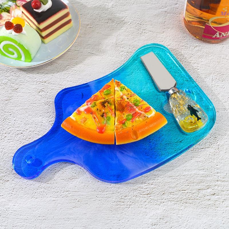 Creative Casting Mold Resin Paddle Mold Knife Fork Flat Shovel Silicone Molds for DIY Handcraft Beginners Home Decor