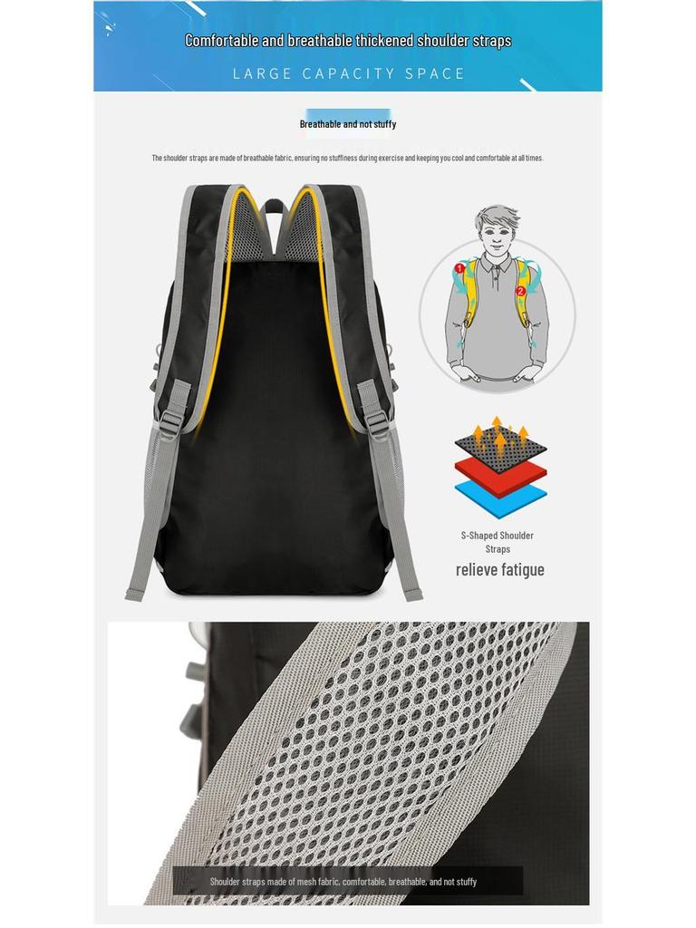 2025 Outdoor Travel Waterproof Folding Backpack