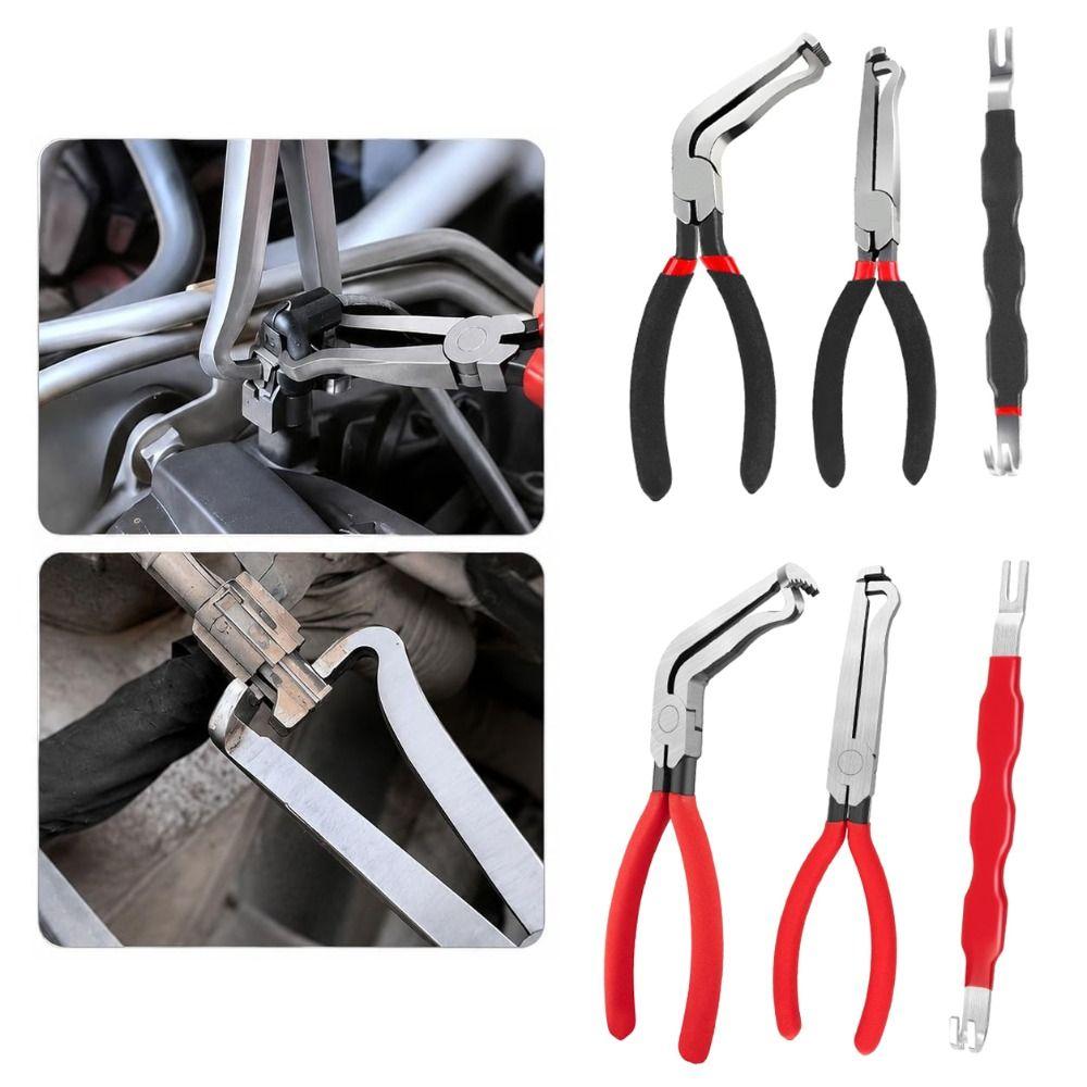 8" Electrical Disconnect Pliers 60-Degree Connector Separator Fuel Line Separator For Automotive