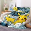 1 ΤΕΜ. Πίκατσου, Κουβέρτα Pokémon, Ρίχταρι για Καναπέ, Κρεβάτι, Ταξίδι, Κάμπινγκ, Σαλόνι,