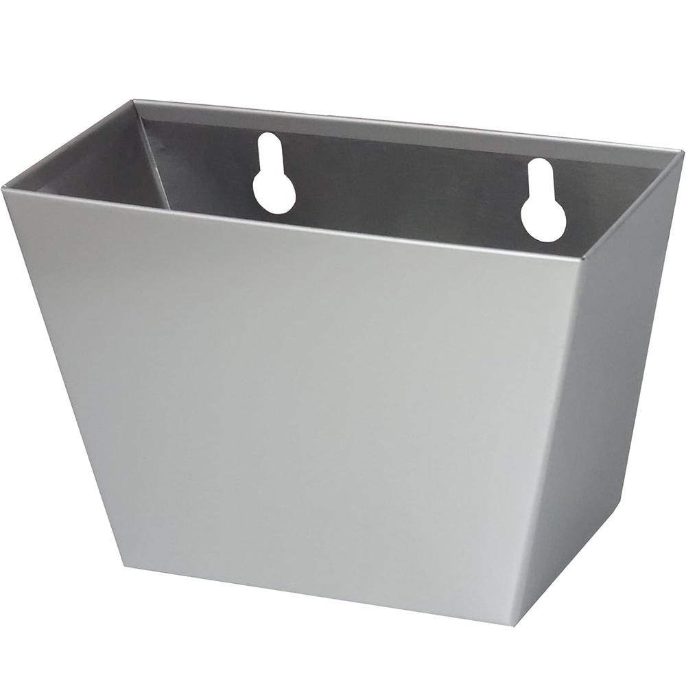 

LMETJMA Нержавеющая сталь Улавливатель пивных крышек, настенный сборщик пивных крышек, настольное ведро для газировки с отверстиями для слива JT337