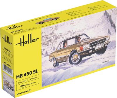 Platz Heller MB 450SL Kit de Modelo de Plástico HE80171 1/43 (Carro)