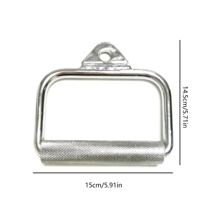 Power Cable Crossovers Gear Grip Stirrup Handle Attachments Replacement Power Cable Machine Strength Trainings, Gym Home