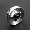 Universal Aluminium Alloy Bearing Pulley Wheel Diameter 73mm&88mm&95mm&110mm&114mm 5 Size Suitable for Transmission Equipment