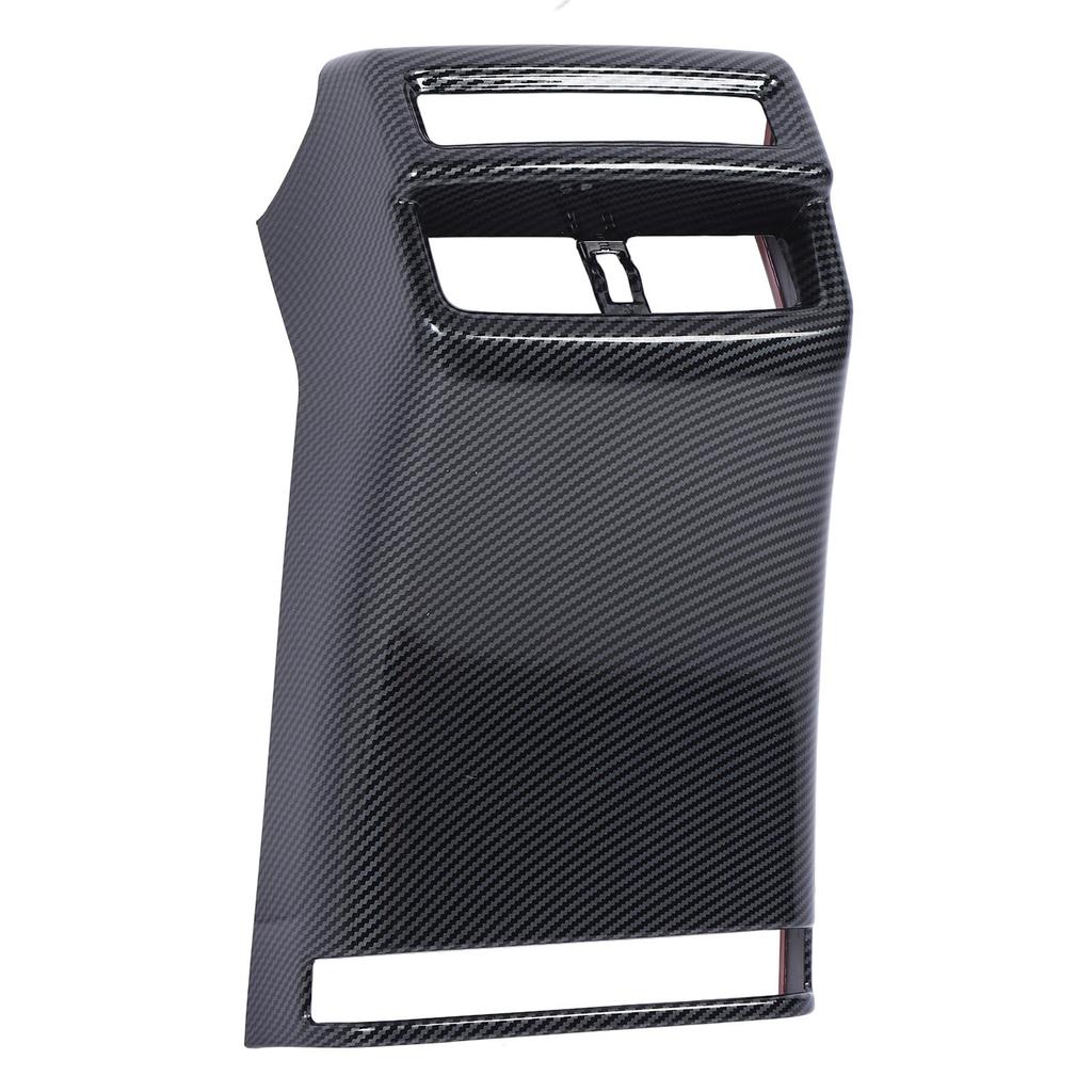 Kryt zadního větracího otvoru klimatizace Barva karbonových vláken Samolepicí Náhradní pro Isuzu D Max 2021 až 2024