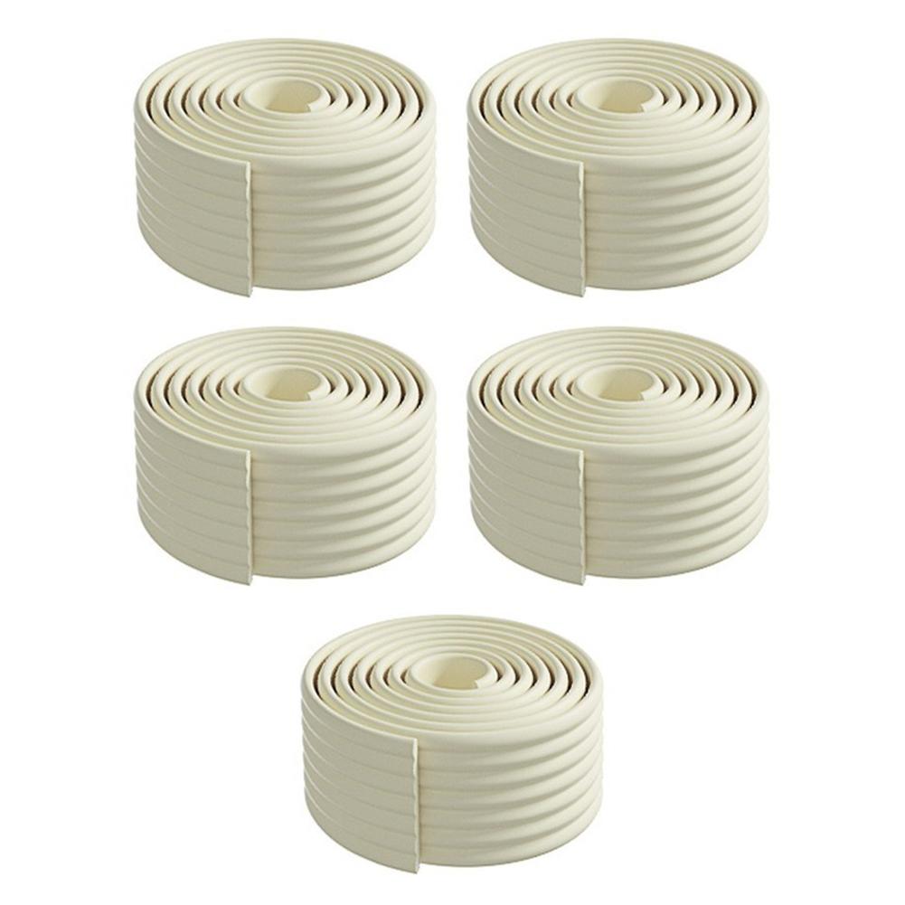 5pcs Doors Or-Windows Sealing Strip 2m For Drafts,Reducing Noise,Protecting-Collisions Soundproof Self-Adhesive Sealing Strips