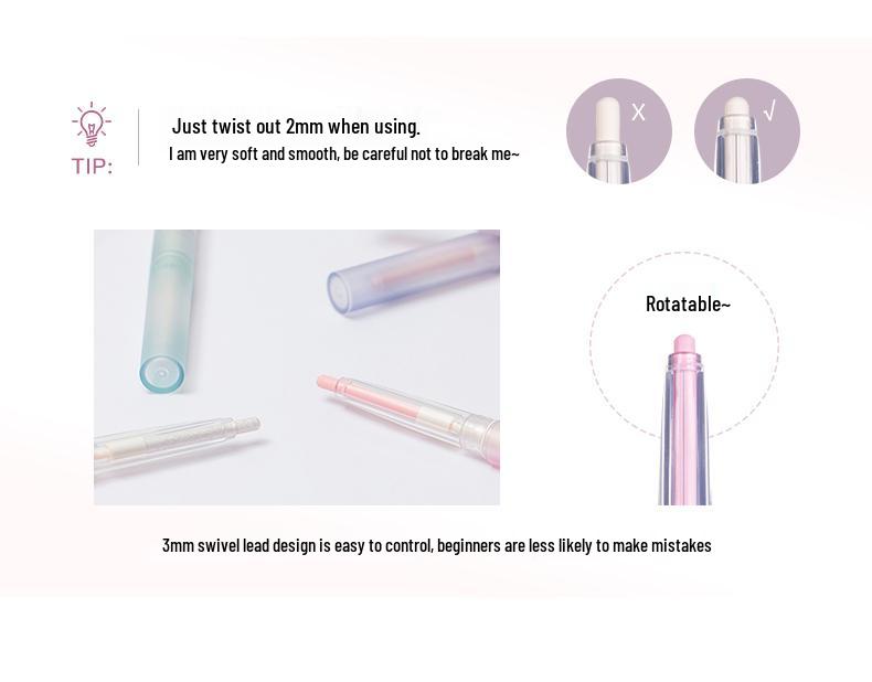 FLORTTE Pearl Shimmer Under-Eye Gel Pencil - Long-Lasting, Highlighting Eyeshadow Stick