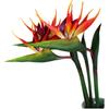 3 Pcs Large Bird of Paradise 32 Inch Permanent Flower,UV Resistant No Fade Flower Part Is Made of Soft Rubber PU,Artificial Flower Plants for Home