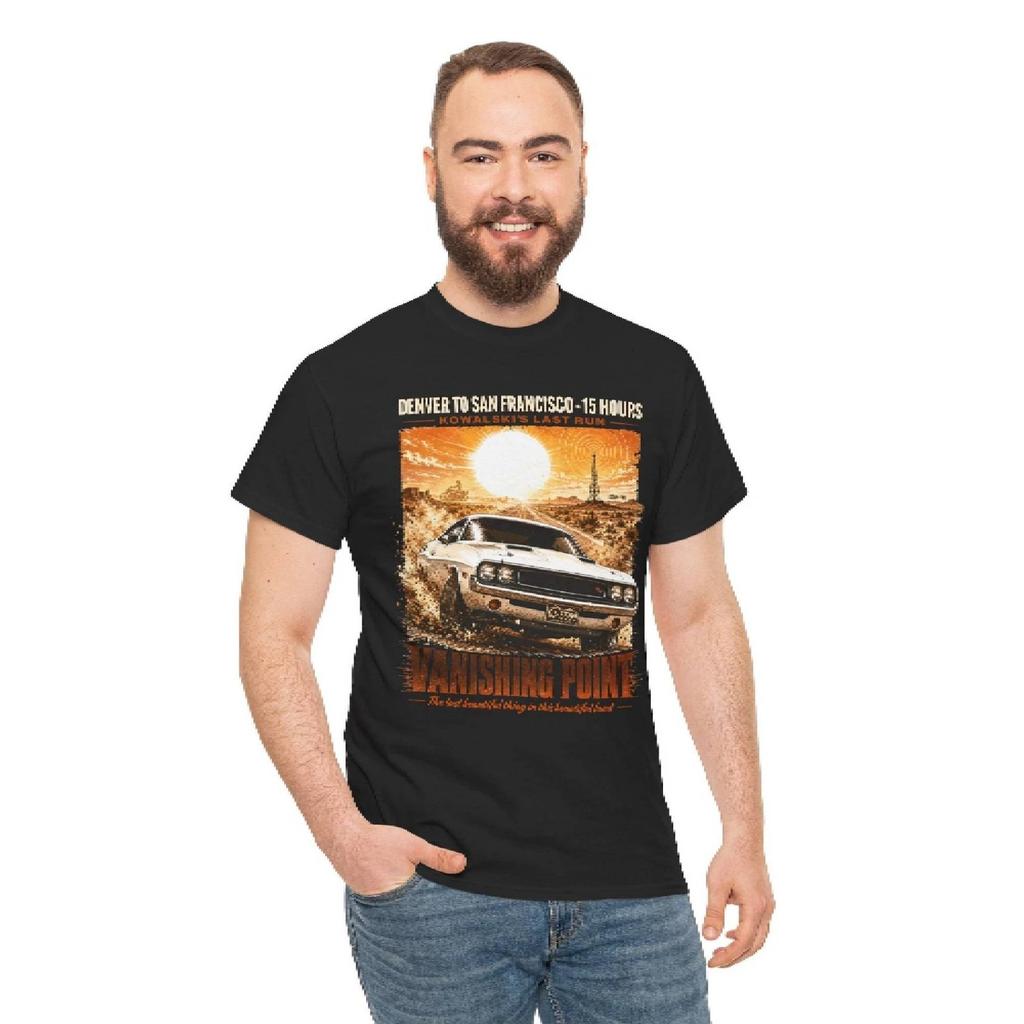 Vanishing Point Movie Retro unisex T-Shirt | Kowalski Muscle Car Vintage Tee Gift