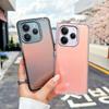 KEYSION Fashion Laser Gradient Colorful Phone Case for Redmi Note 14 4G 5G TPU+PC Shockproof Back Cover for Redmi Note 14