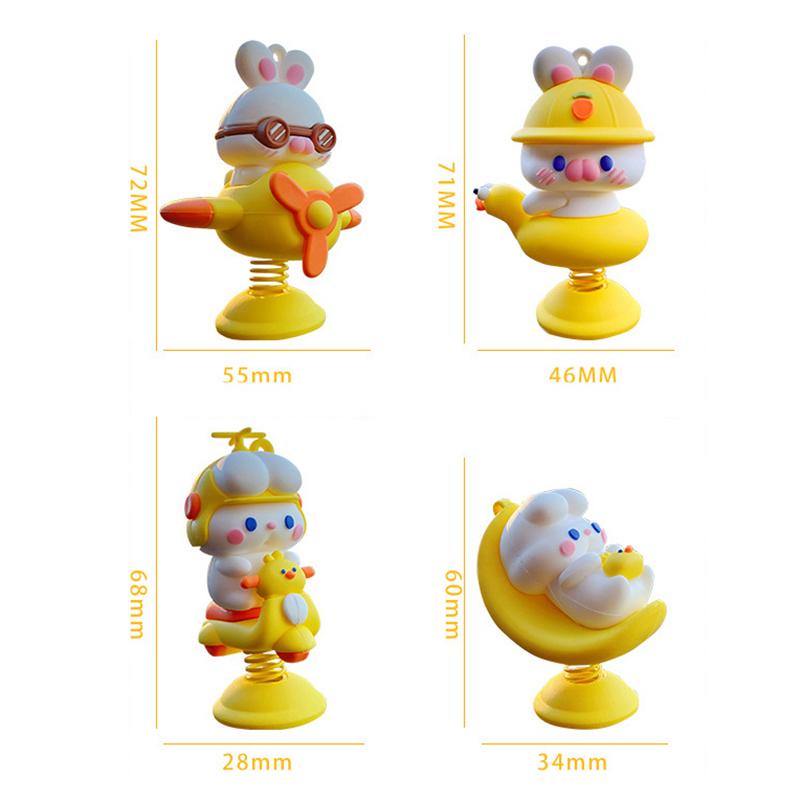 Anime Shaking Doll Car Interior Decoration Car Panel Dashboard Decoration Pvc Car Ornament Doll Auto Interior Accessories Gift