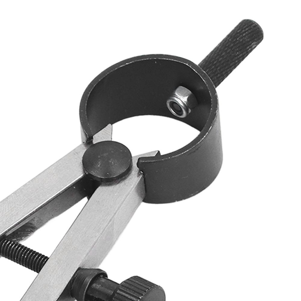 Lockable Angle Wing Divider Gauge Carbon Steel Metal Scribe Tool Leather Craft