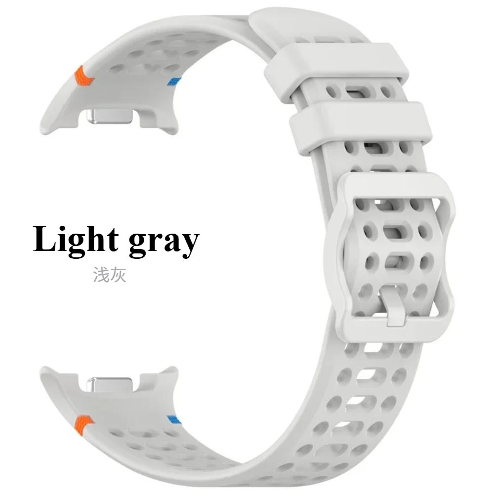 Silicone Strap For Samsung Galaxy Watch 8 Classic 46mm 40mm 44mm Band Watchband Adjustable Silicone Wristband Belt Watch8 Accessories