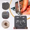 Aluminium Zinc Zinc Alloy Concealed Hinge Hole Template Perfect Hole Puncher Drill Guide Locator  Woodworking