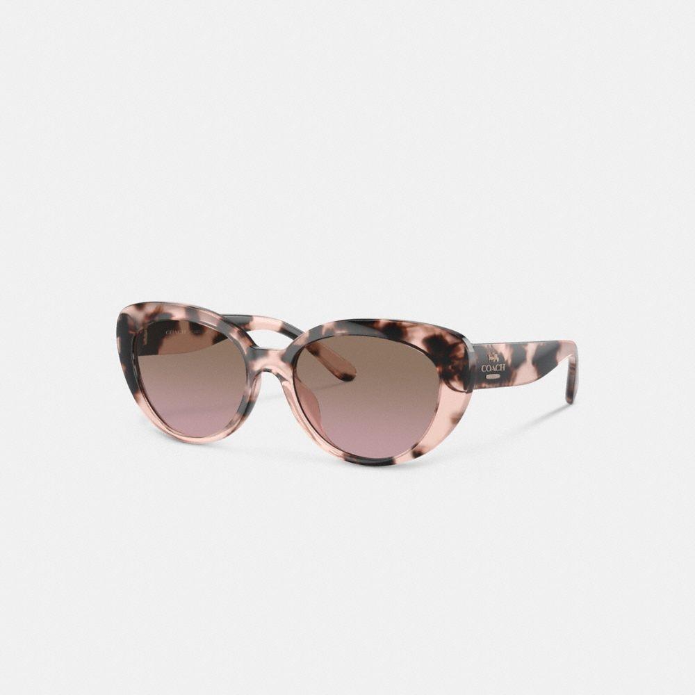 

Coach Cateye Sunglasses Cl908 Pink Tortiose