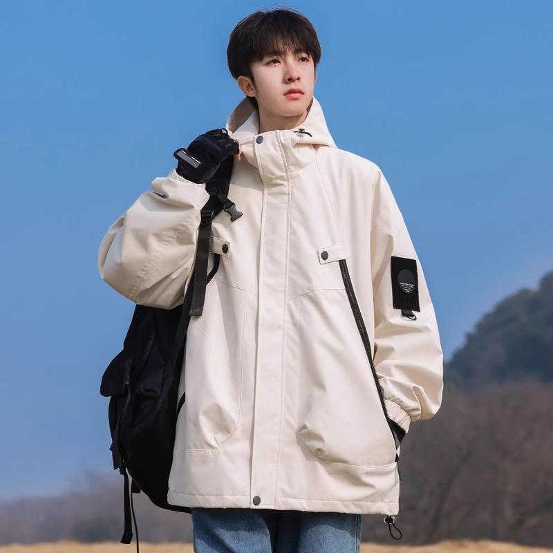 Shock-up Jacket Men's Spring and Autumn New Outdoor Waterproof Mountaineering American Functional Work Jacket