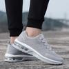 Unisex Sneakers Casual Sports Shoes Knitted Air-cushion Shoes Large Size Running Shoes for Men and Women