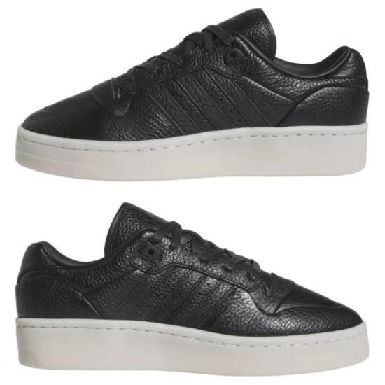 adidas Rivalry Lux Low Black White Unisex Sneakers ID3950
