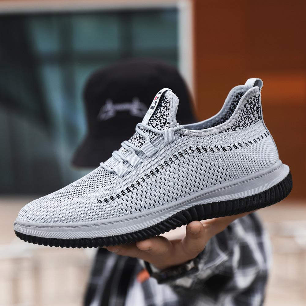 Men's Slip-On Breathable Mesh Casual Shoes - Fashionable Daily Sports Footwear