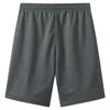 Men's Summer Gray Lightweight Drawstring Elastic Waist Casual Comfortable Daily Shorts