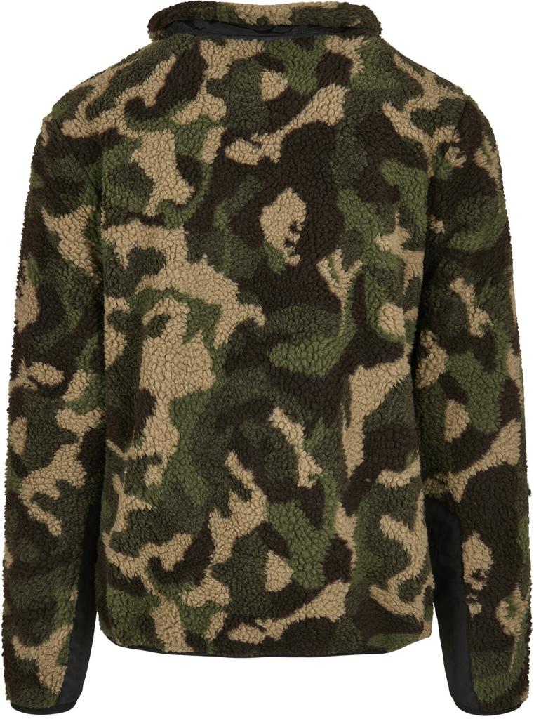 Demi-season Jacket Urban Classics Sherpa Jacket (TB3833-00396-0051) Wood Camouflage