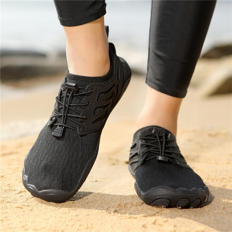 Wassersportschuhe Schnelltrocknende Aqua-Schuhe zum Schwimmen Surfen Herren Damen Barfuß Strandwatschuhe Leichte Atmungsaktive Watschuhe