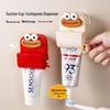 No-Punch Toothpaste Squeezer: Suction Cup Holder for Bathroom & Kids