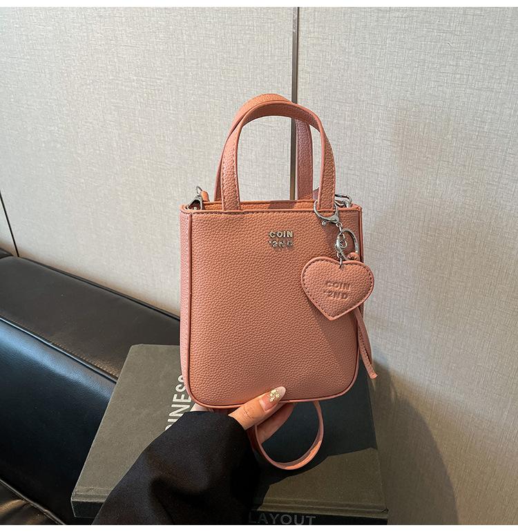 Crossbody Bag Women's New Bag Versatile Single Shoulder Portable Small Square Bag Is Now Popular Oily Small Bag