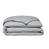 TODAY Essential Duvet Cover - 140 X 200 Cm - 1 Person - 100% Plain Cotton - Steel