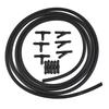 Car Wiper Spray Hose Set 2M Windshield Washer Hose T Y I-Piece Tube Pipe Splitter Connector Universal Auto Rubber Hose Connector